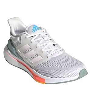 NWT adidas running EQ21 Run sneakers gray blue pink